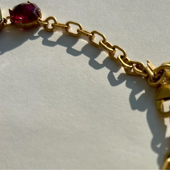 Kate Spade Perfectly Imperfect Stone Mixed Stone Crystal Necklace [RareVintage.] - Picture 13 of 15